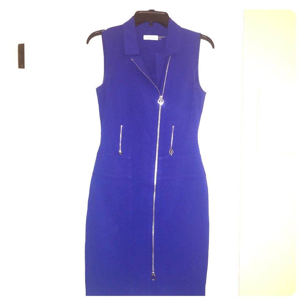 Royal Blue Calvin Klein Dress